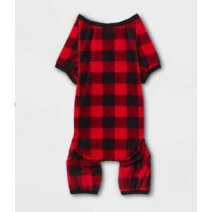 Buffalo Check Plaid Fleece Matching Family Dog Cat Pajama